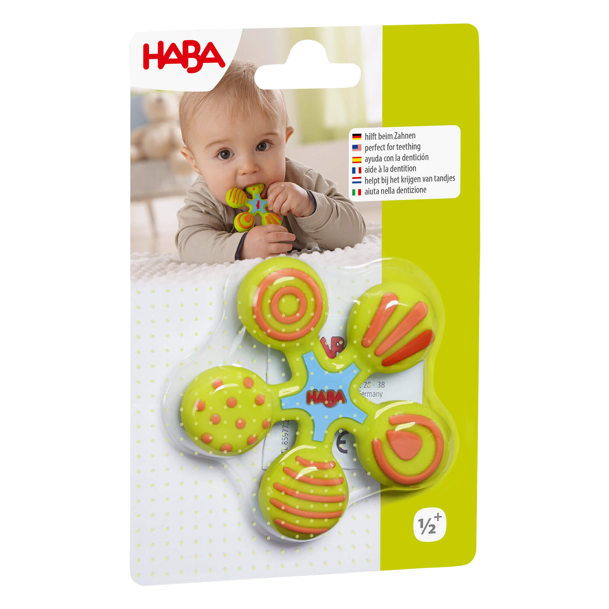 Star Silicone Clutching Teether