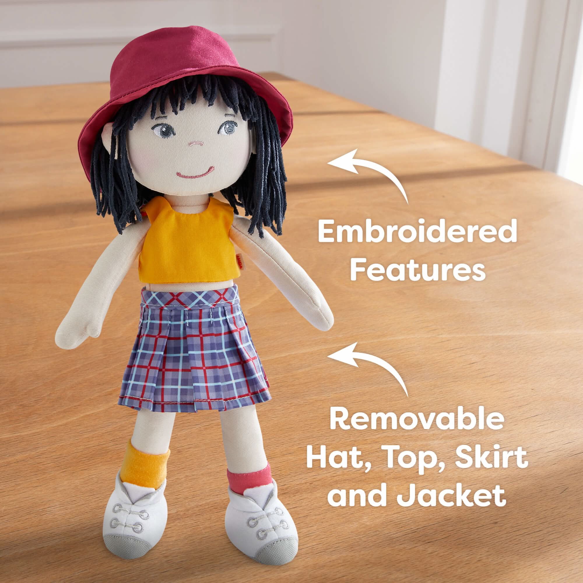 Yuki 12" Soft Doll