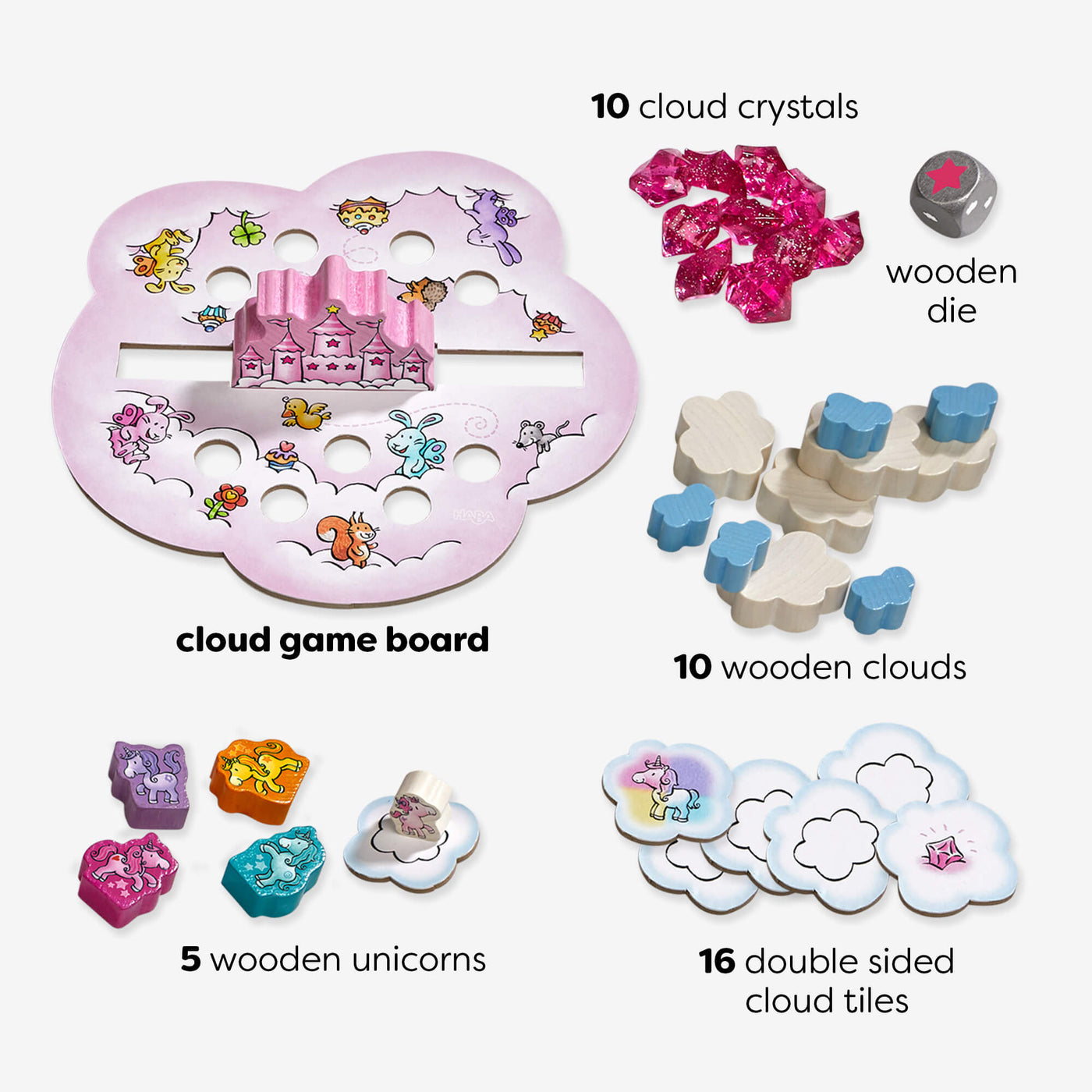 Unicorn Glitterluck – Cloud Stacking