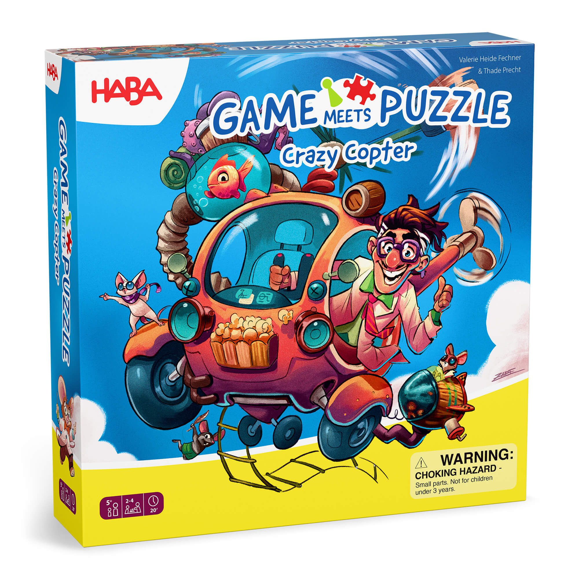 Game Meets Puzzle – Crazy Copter