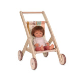 Wooden Doll Stroller